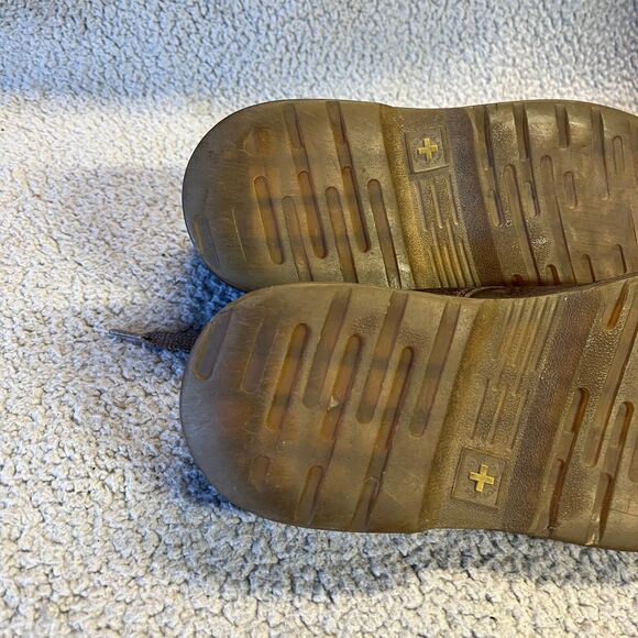 Dr. Martens Nevin Lace Up Leather Shoes Mens 11 US 45 EU Brown Split Toe Oxford - Picture 11 of 12